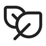 Leaf Two SVG Icon